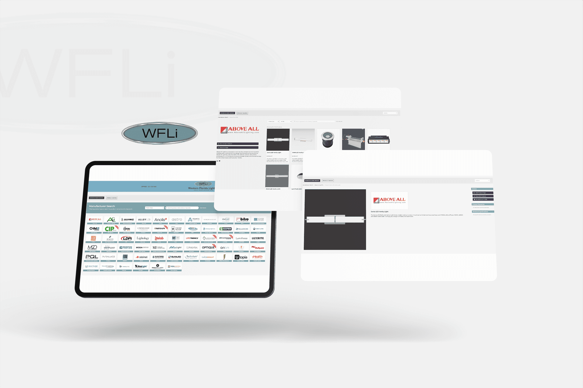 Western Florida Lighting — B2B line card